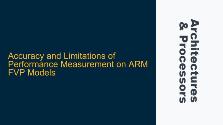 Accuracy and Limitations of Performance Measurement on ARM FVP Models