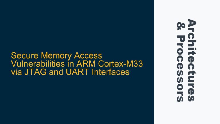 Secure Memory Access Vulnerabilities in ARM Cortex-M33 via JTAG and UART Interfaces