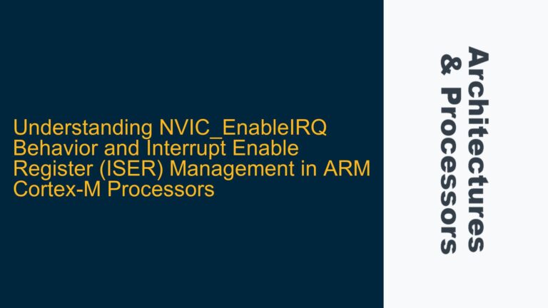 NVIC_EnableIRQ Behavior and Interrupt Enable Register (ISER) Management in ARM Cortex-M Processors